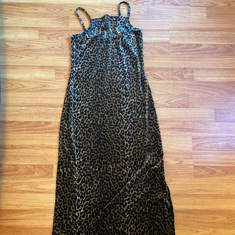 Finesse Leopard Long dress
